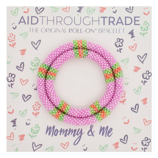 Mommy & Me Roll-On® Bracelets - Tulip