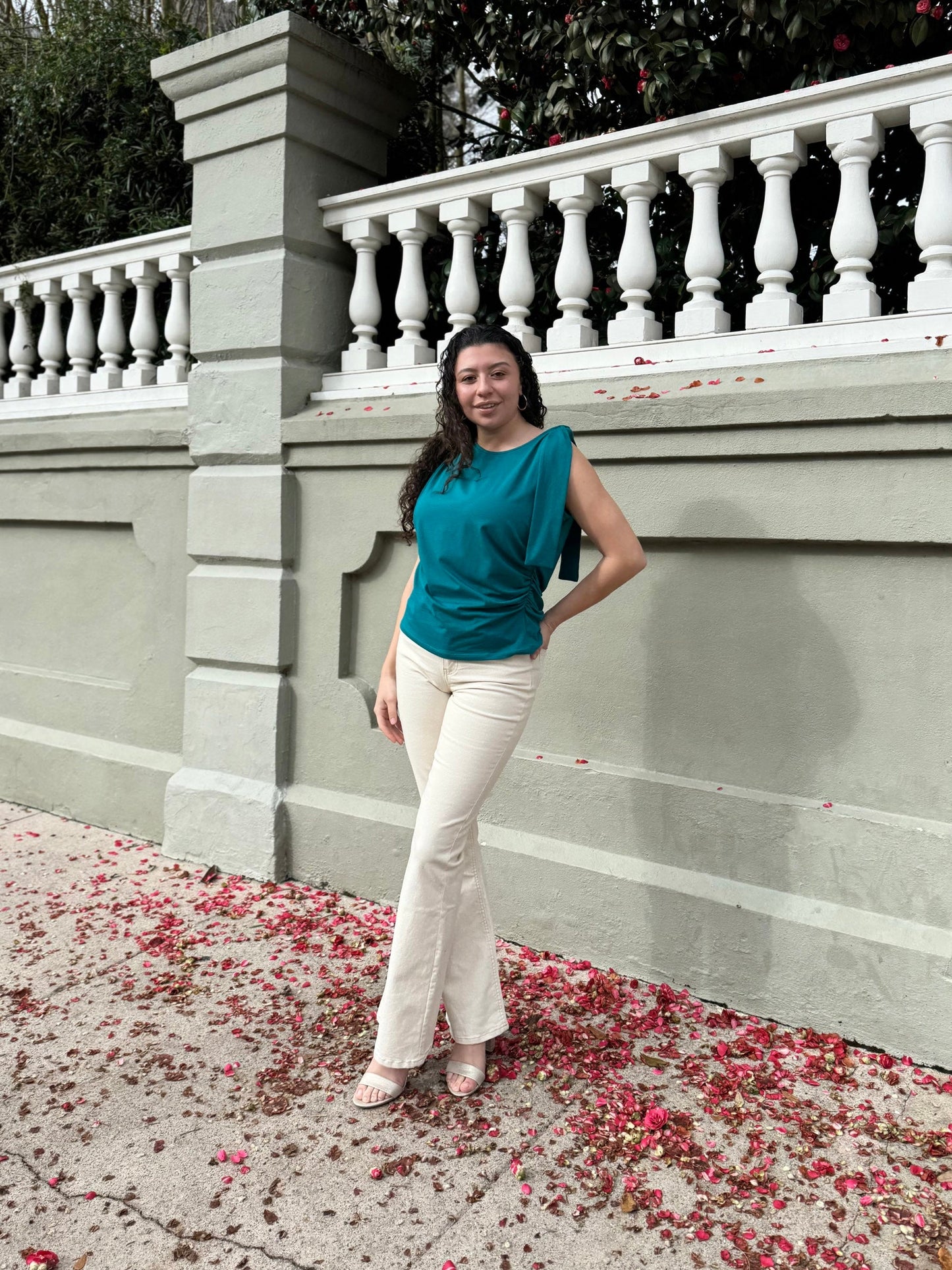 KERRINE top in Teal