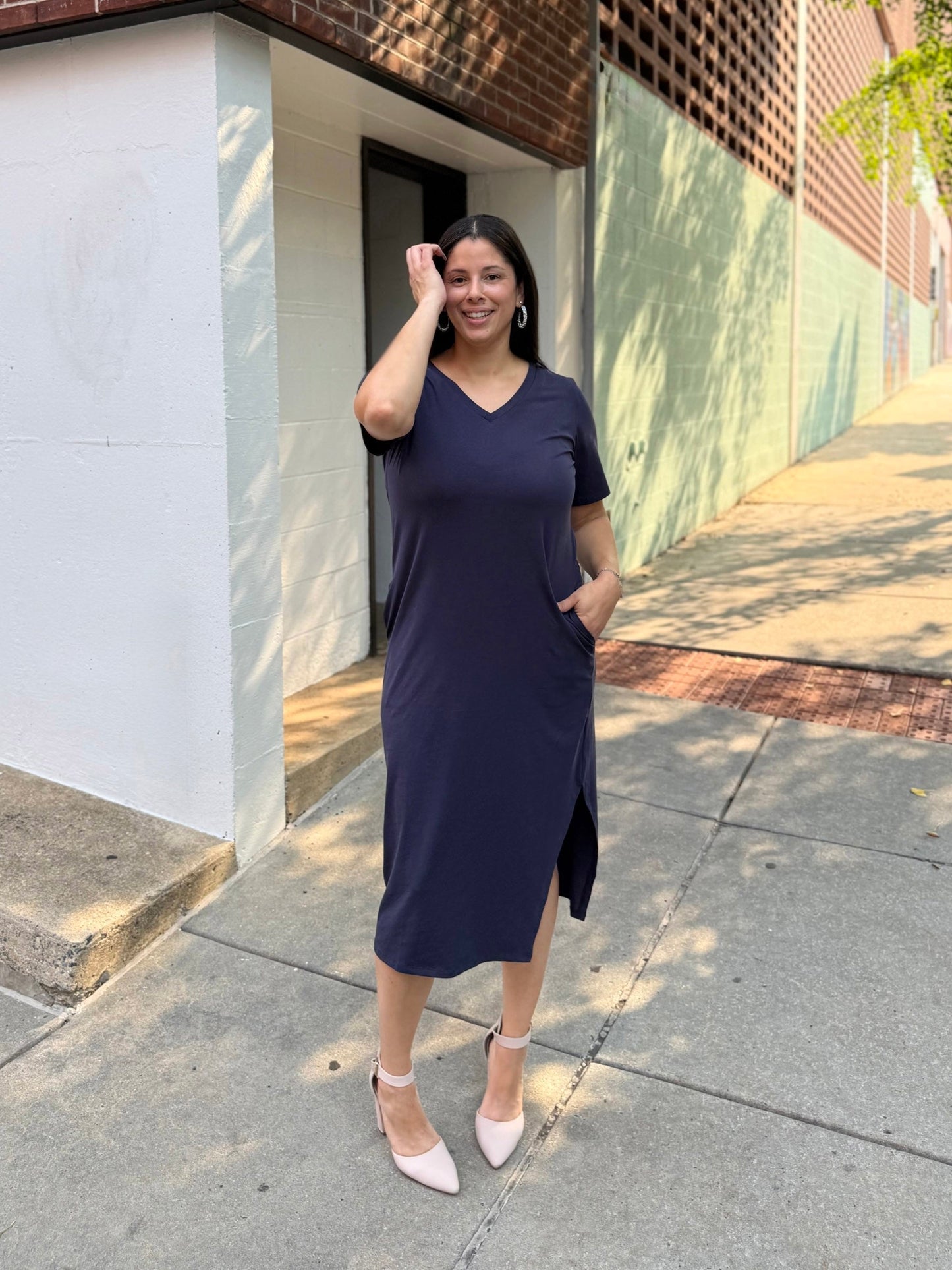 PALOMA dress in Navy