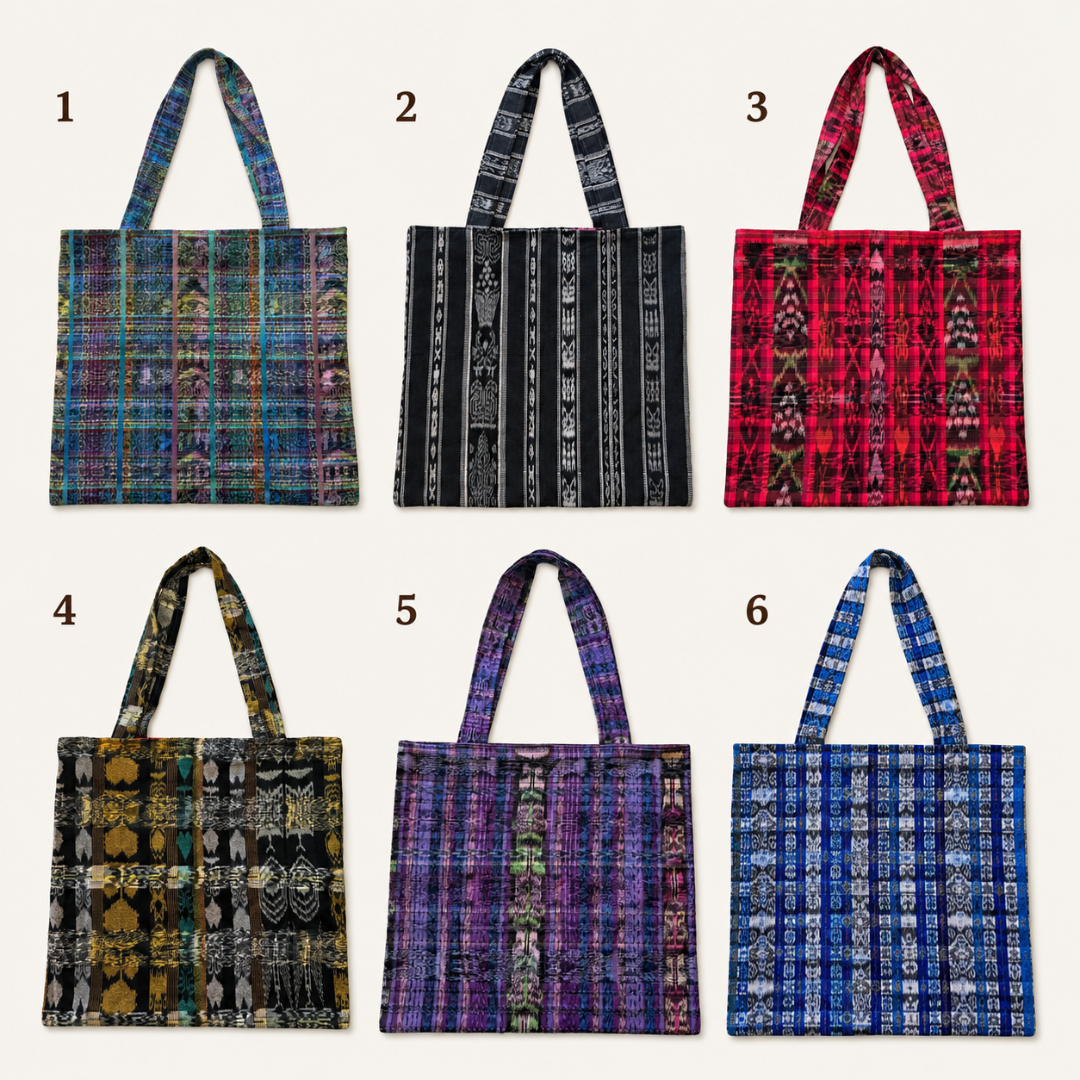 Up-cycled Corte Market Bag - Guatemala