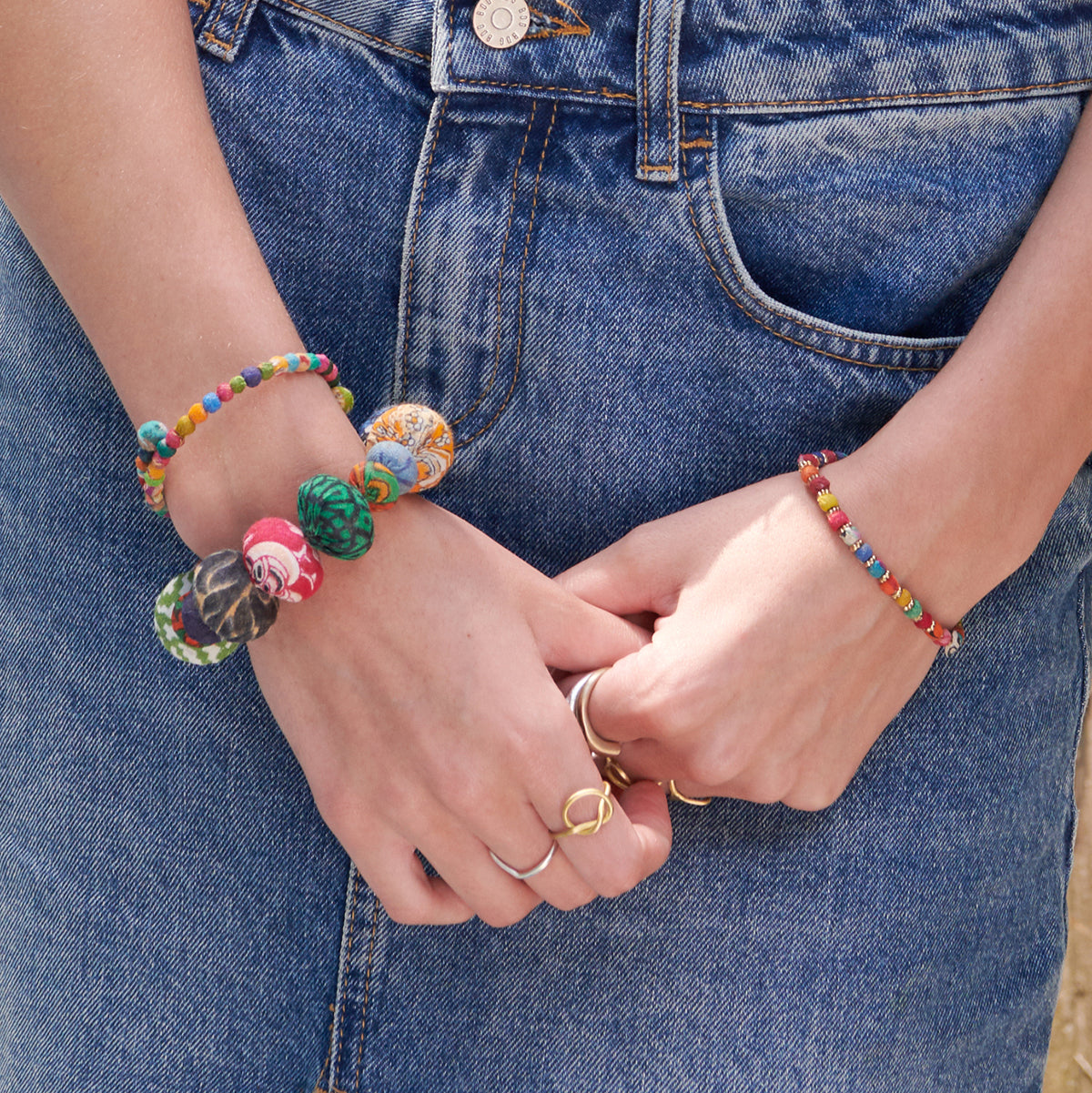 Kantha Coterie Bracelet