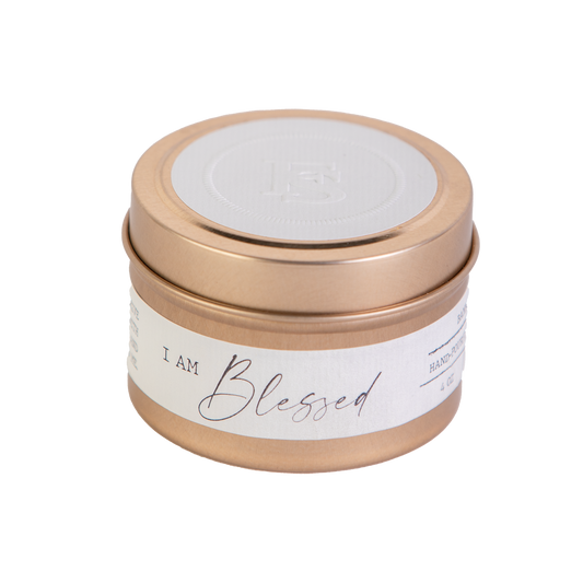 I AM Blessed Travel Tin
