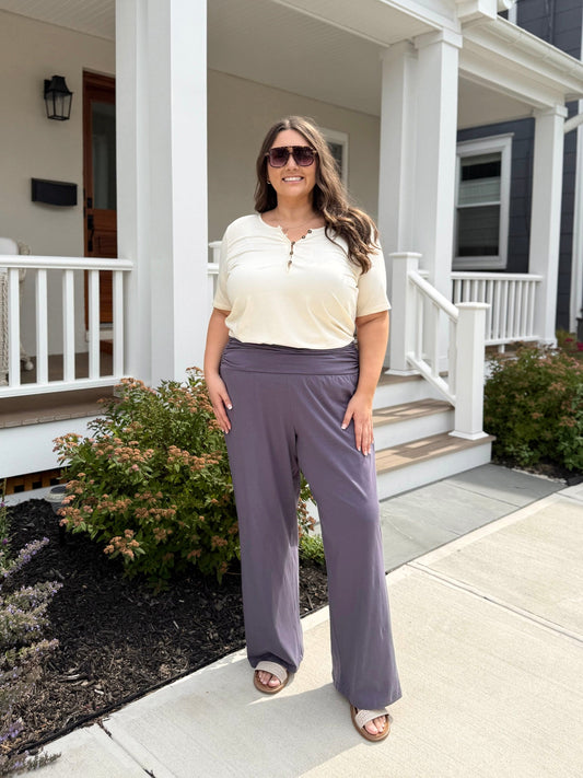 MALIKA pants in Dewberry
