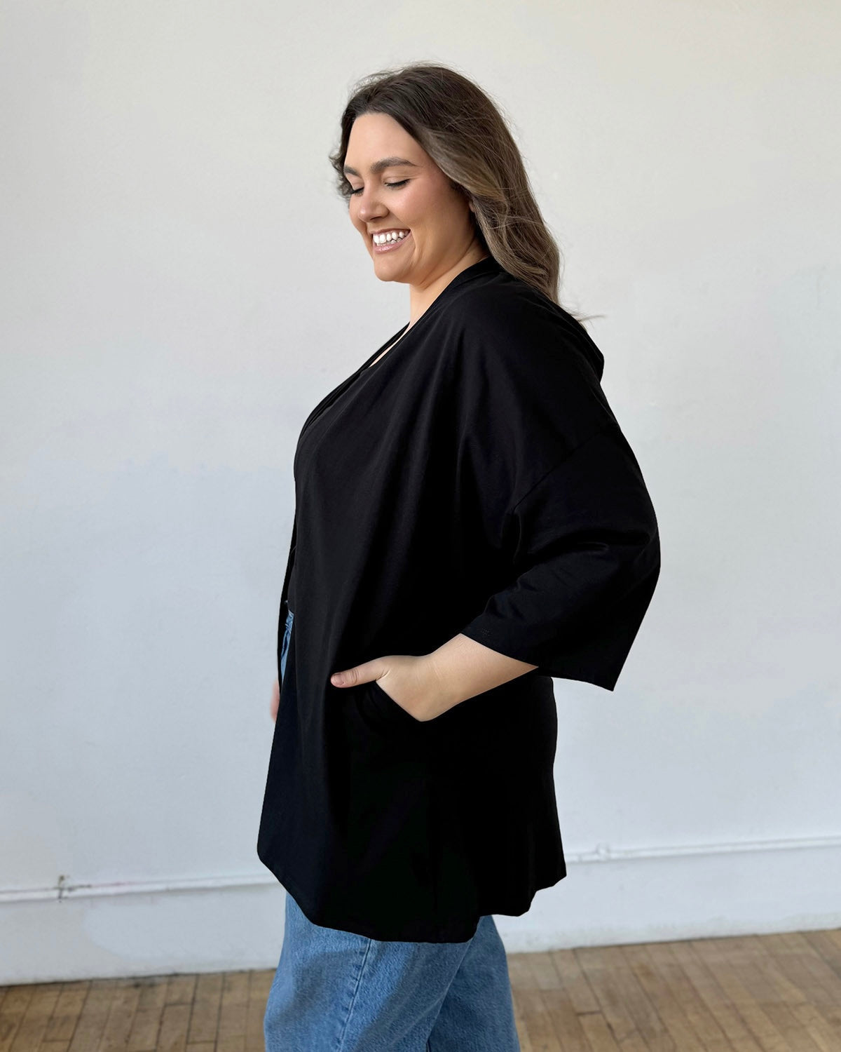 EVANA cardigan in Black