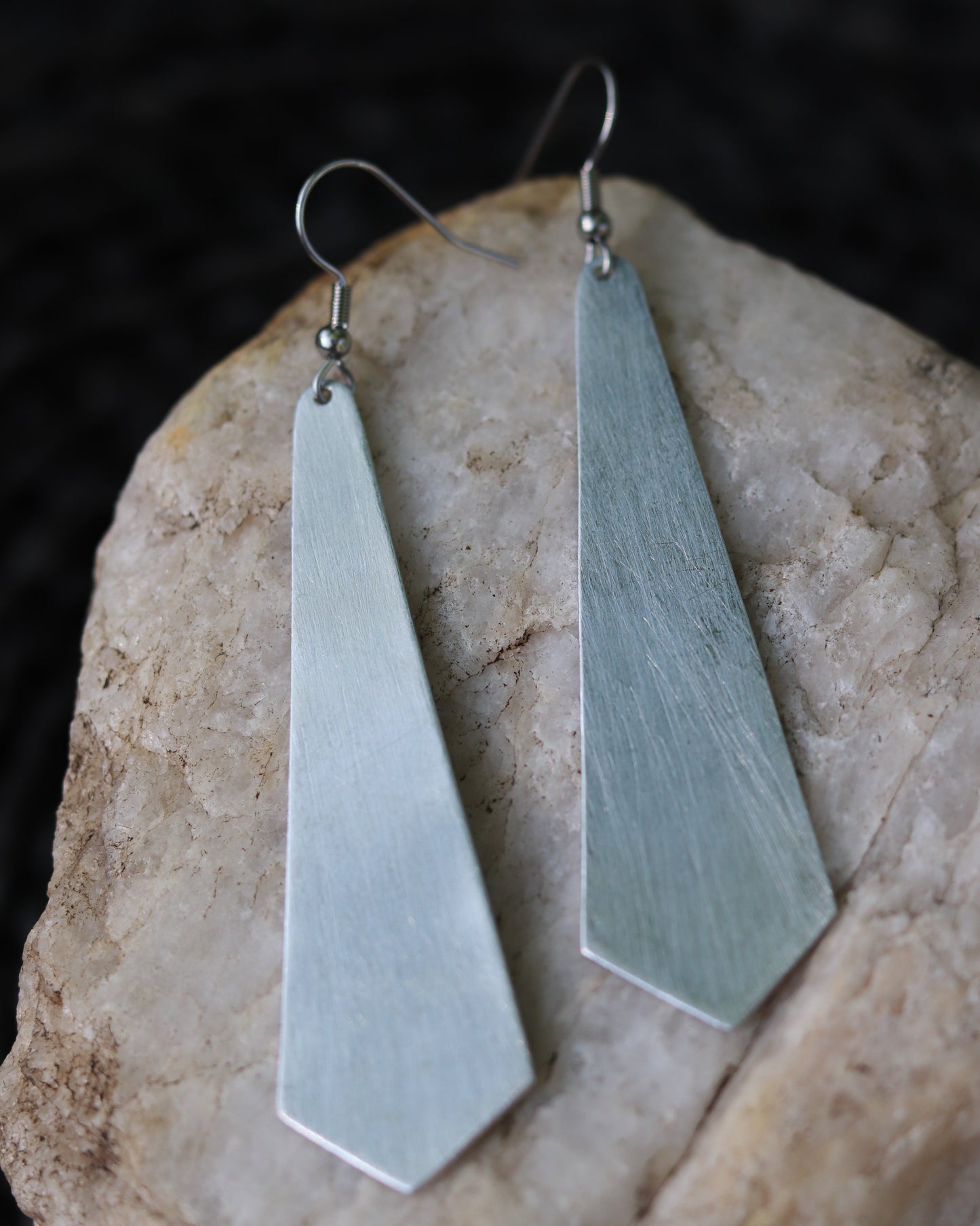 Aluminum Dangle Earrings