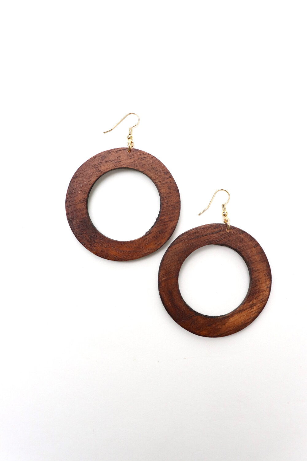 Makaya Earrings - Mahogany