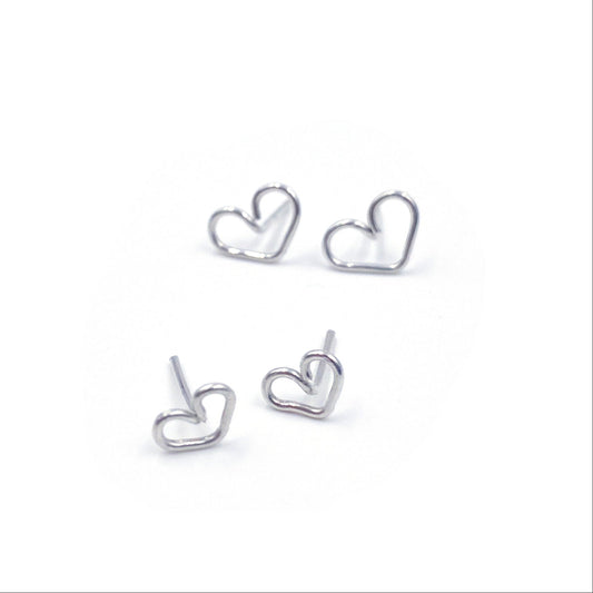 Heart Studs