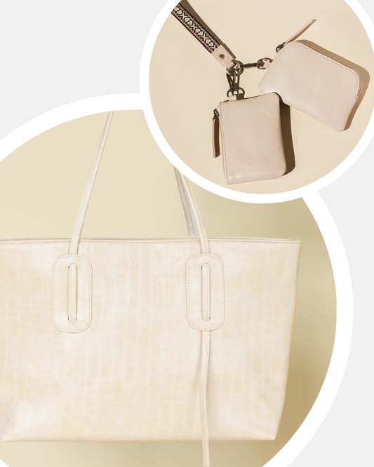 Calla Carryall Tote + FREE Calla Wristlet