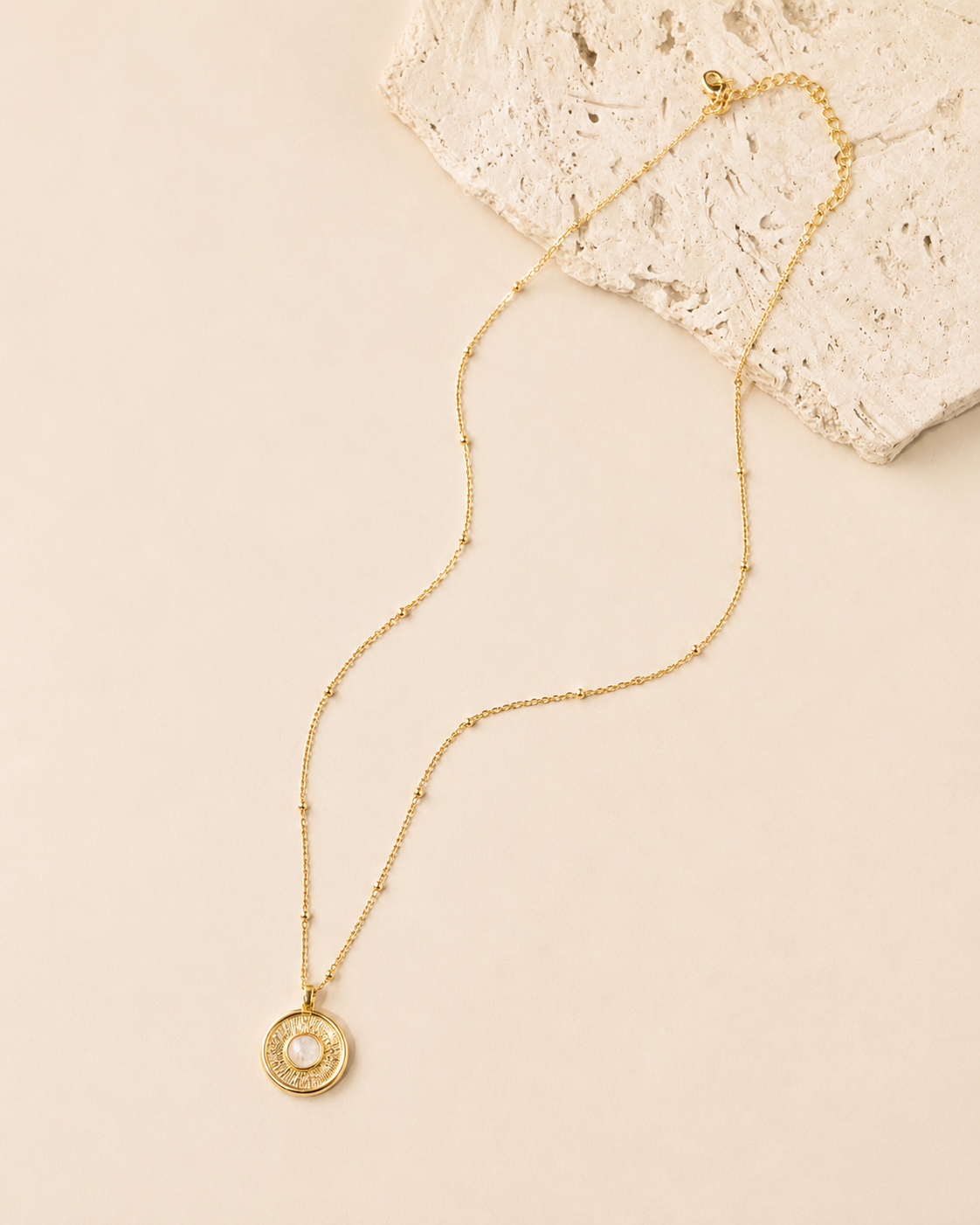 Moonrise Necklace - Gold