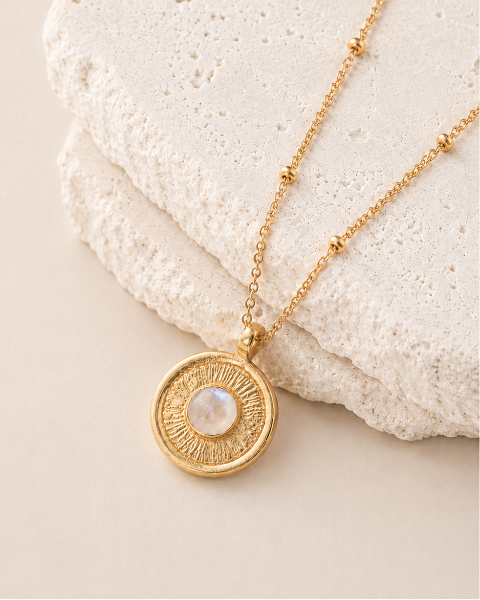 Moonrise Necklace - Gold