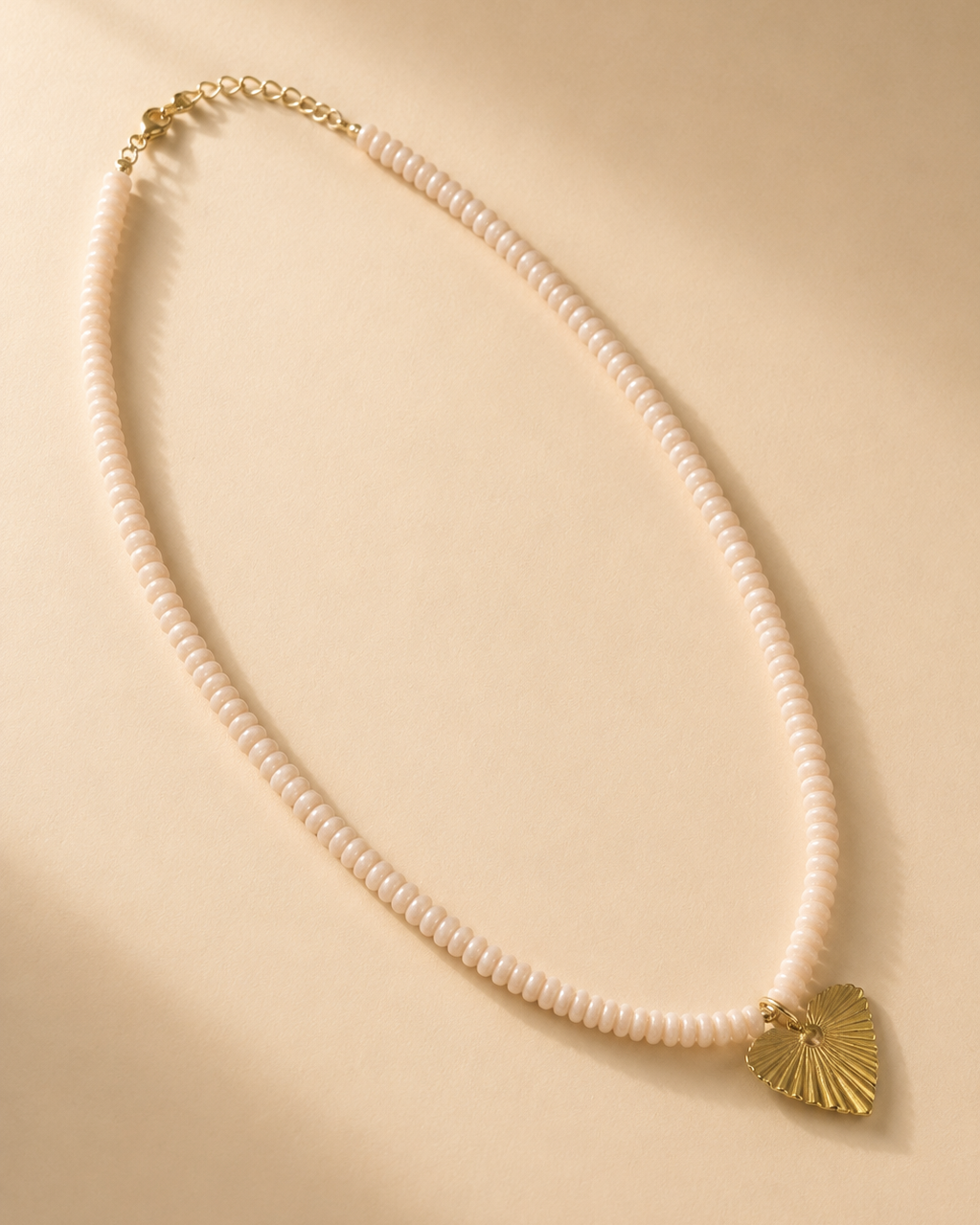 Beaded with Heart Necklace