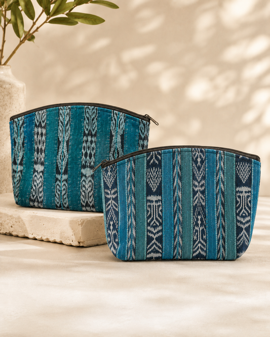 Indigo Maya Pouch