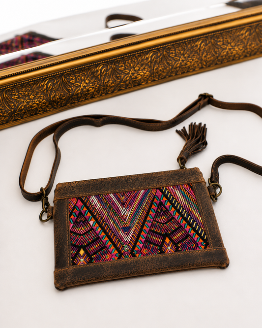 Mini Chocolate Huipil Crossbody 6