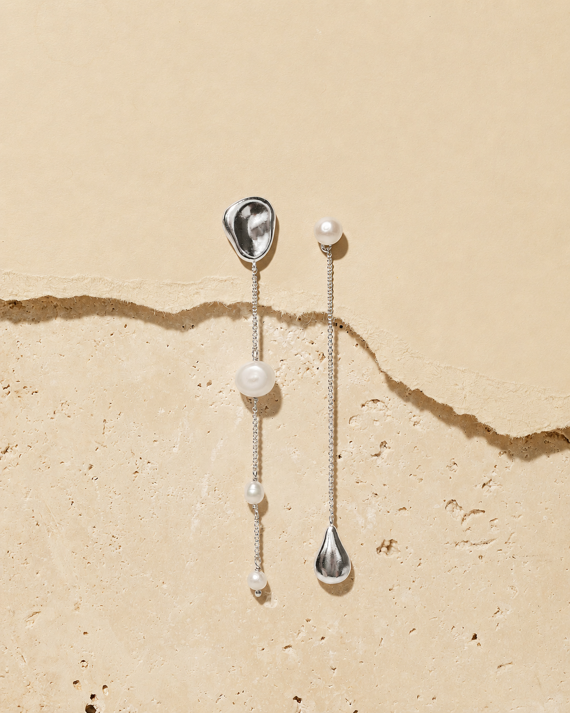 Marcella Earrings - Silver