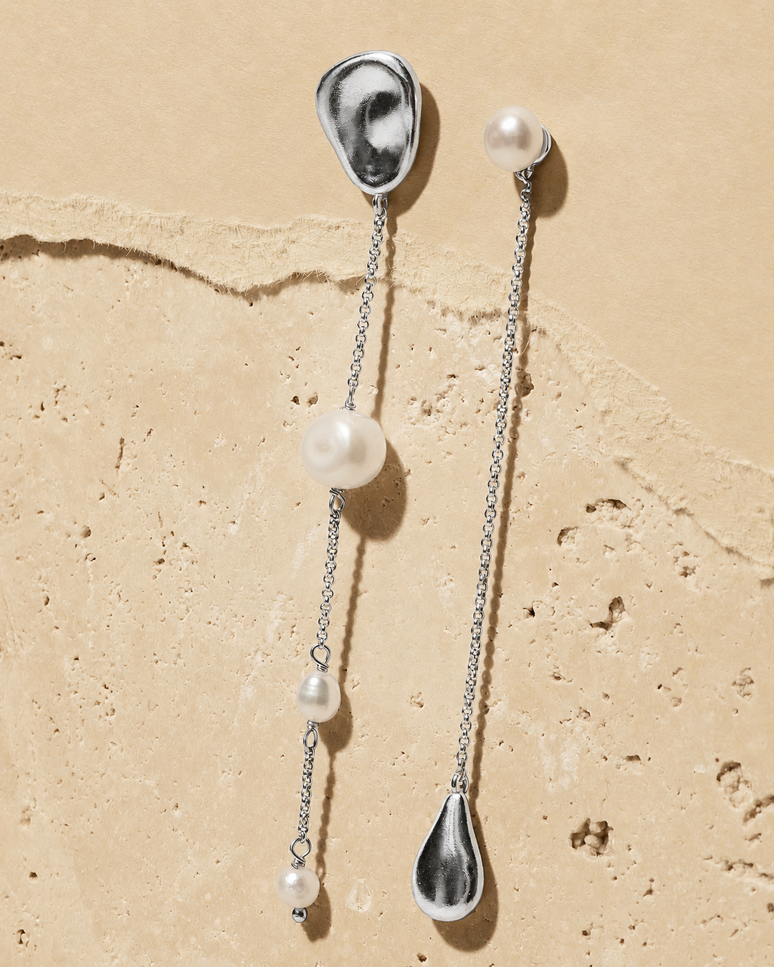 Marcella Earrings - Silver