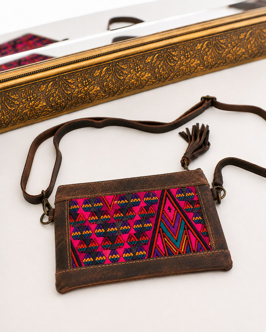 Mini Chocolate Huipil Crossbody 8