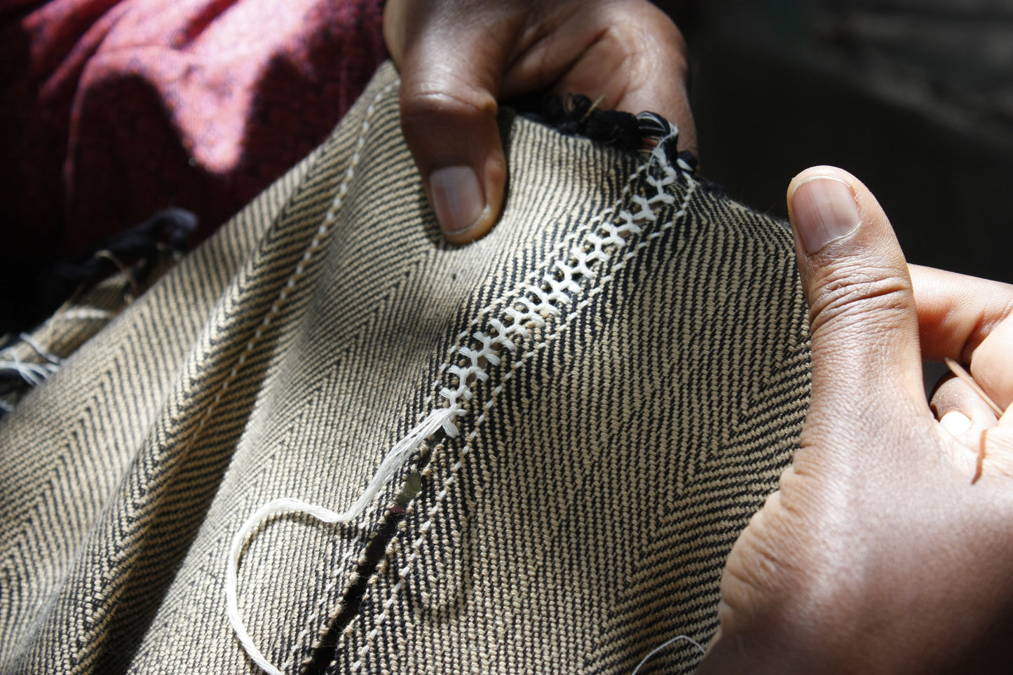Anna Handwoven Ethiopian Cotton Jacket