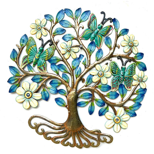 Colbert Bronze Branch Tree & Butterflies