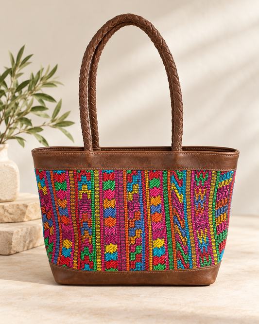 EXCLUSIVE  One of a Kind - Huipil Tote
