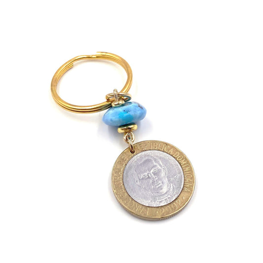 Dominican Peso Keychains