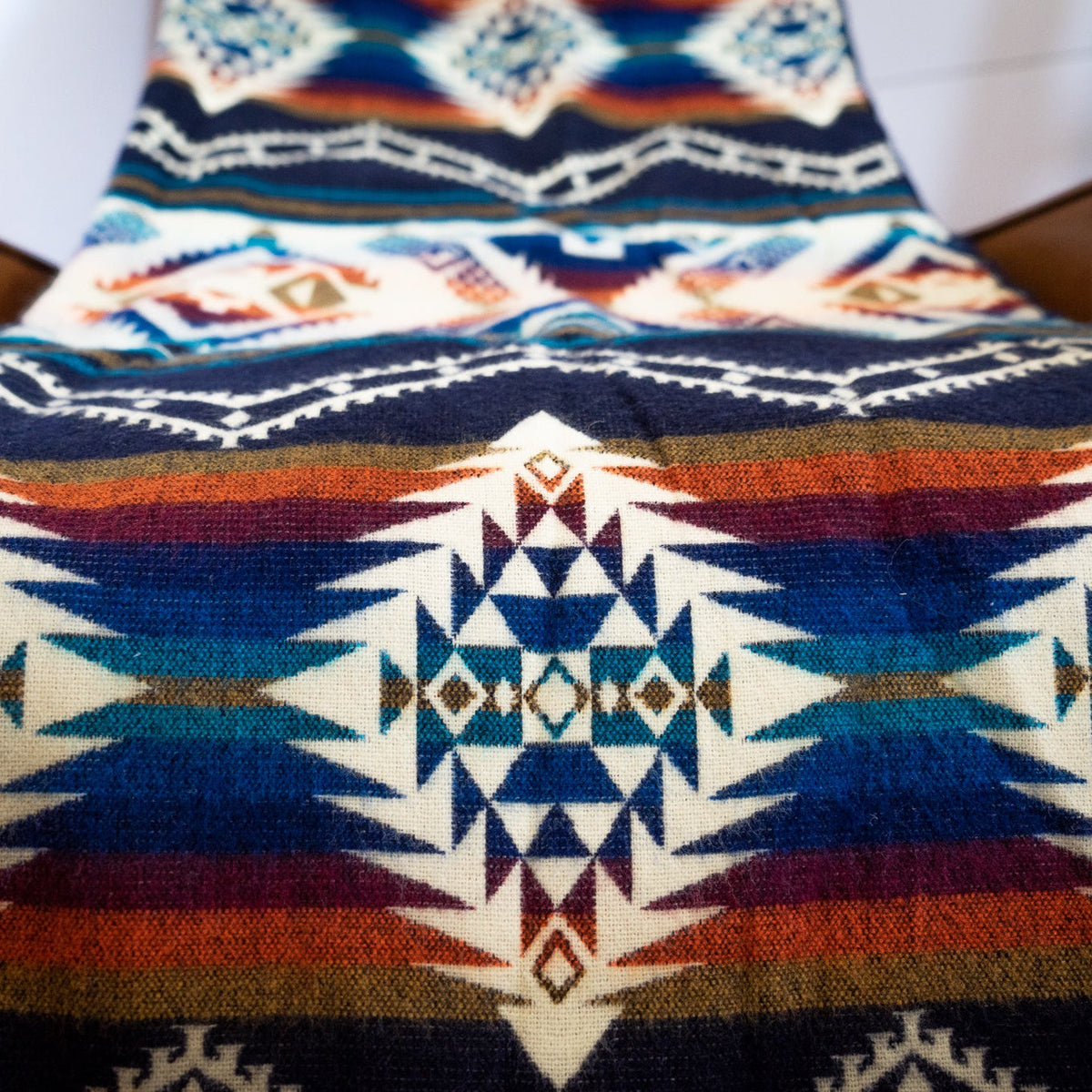 Andean Alpaca Wool Blanket - Rio