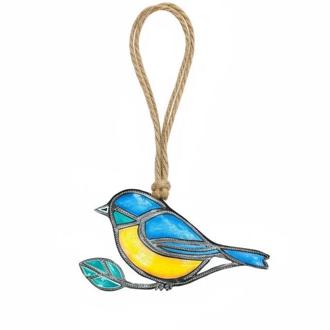 Dove Bird On The Branch Ornament