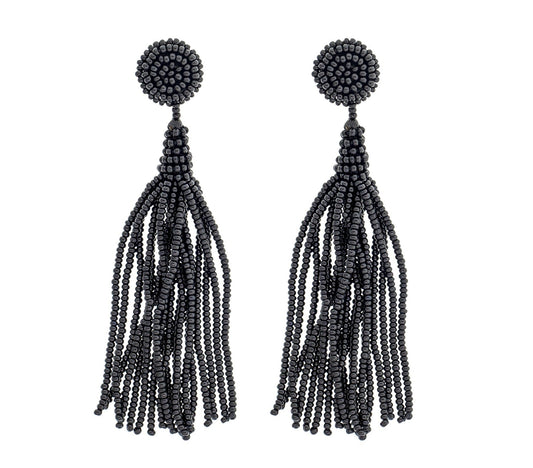 The Finley Earring - Black