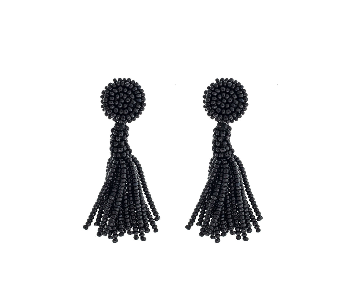 The Petite Finley Earring - Black