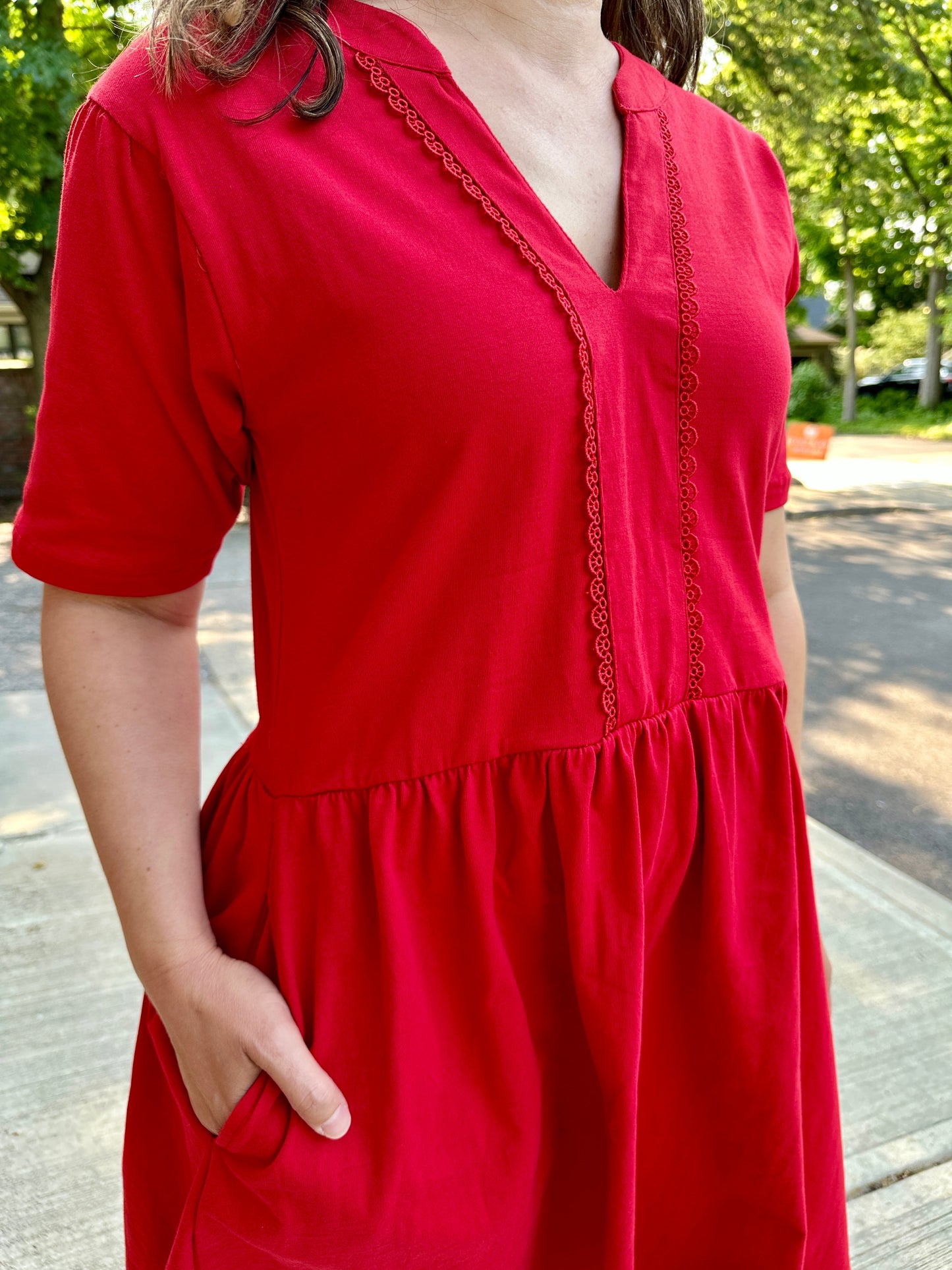 Sunset Knit Dress