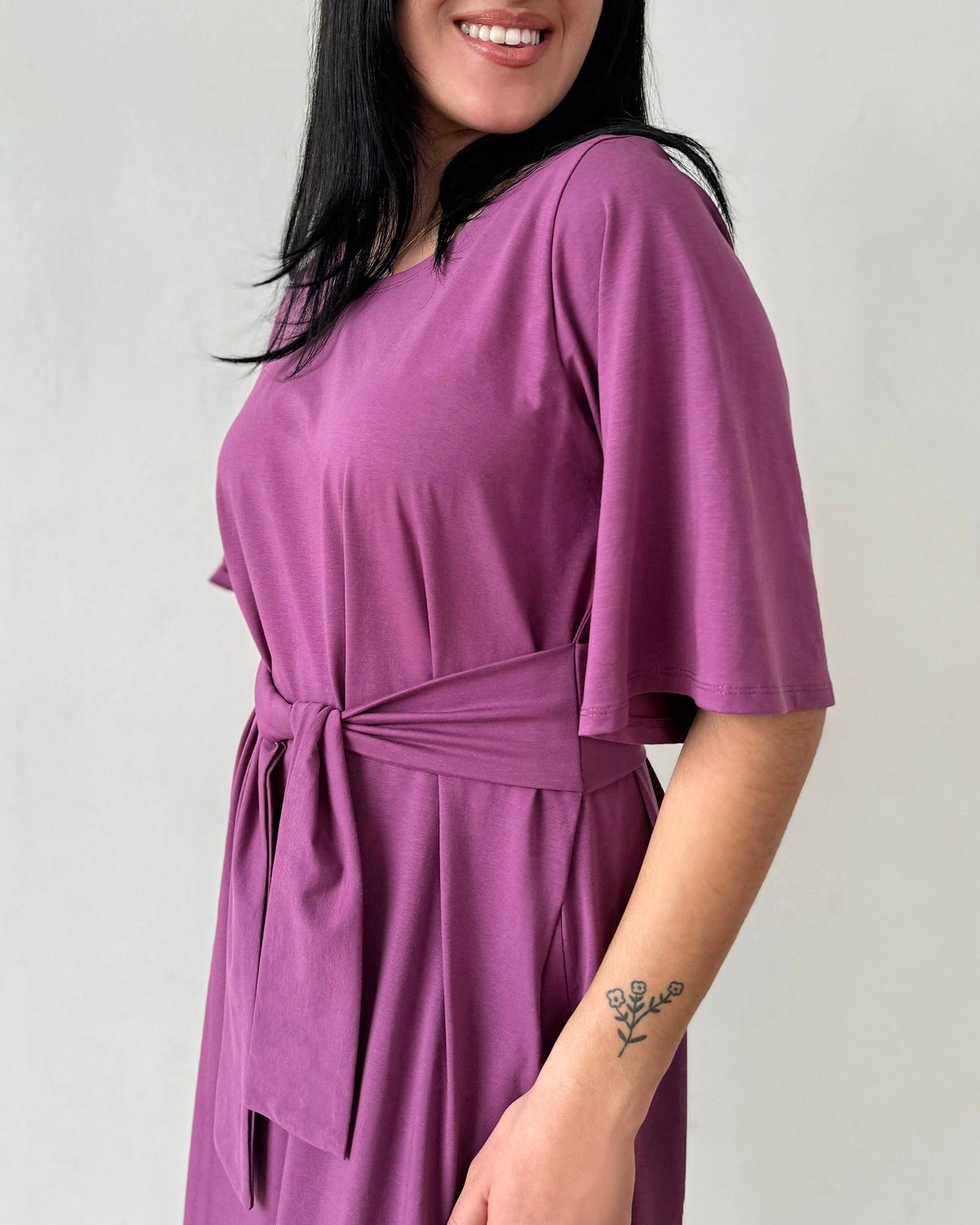 IRVINE dress in Deep Lilac