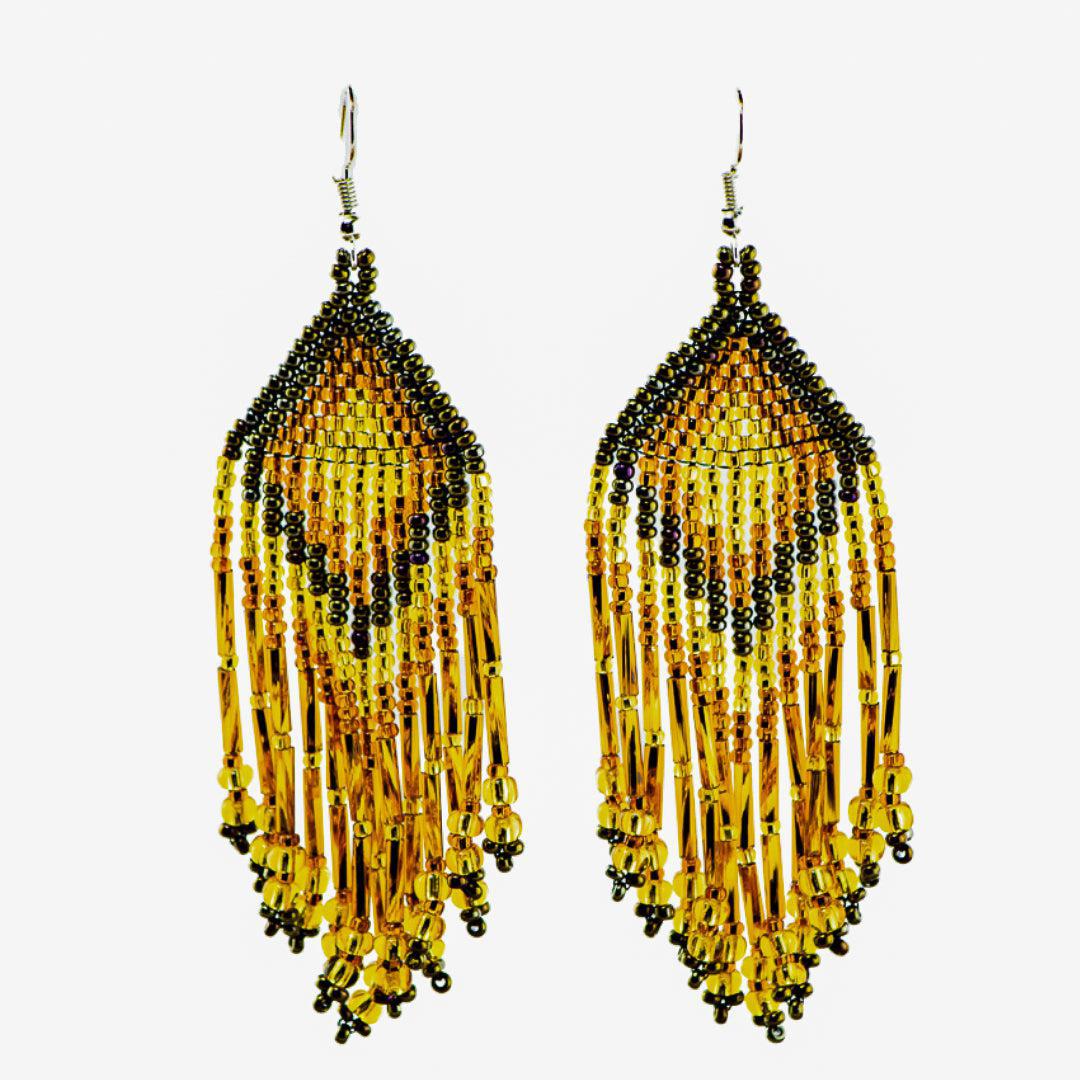 Alegria Seed Bead Earrings - Guatemala