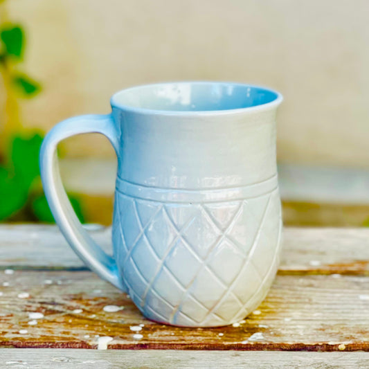 Ananas Mug- Brushed Pale Grey
