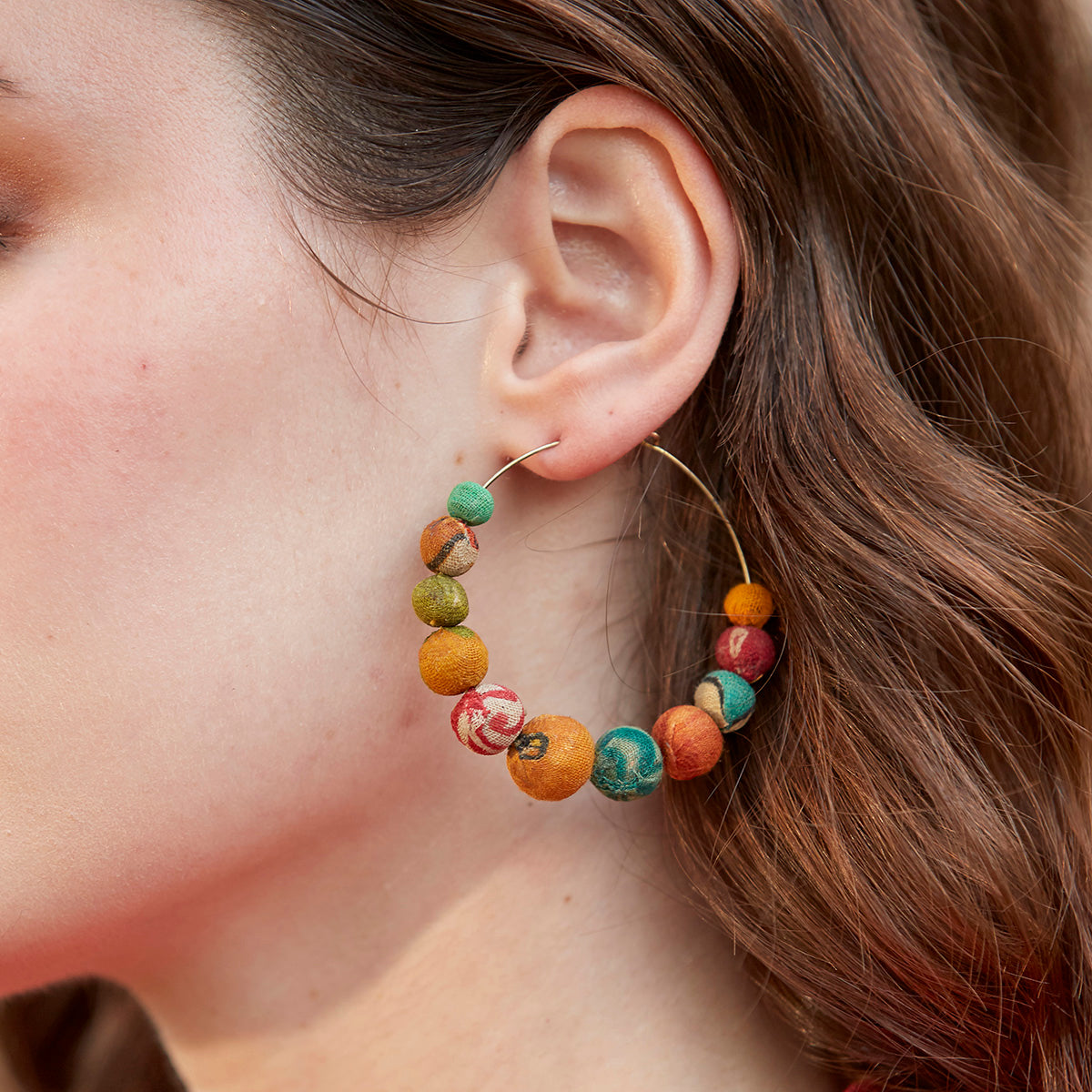 Kantha Graduated Hoops
