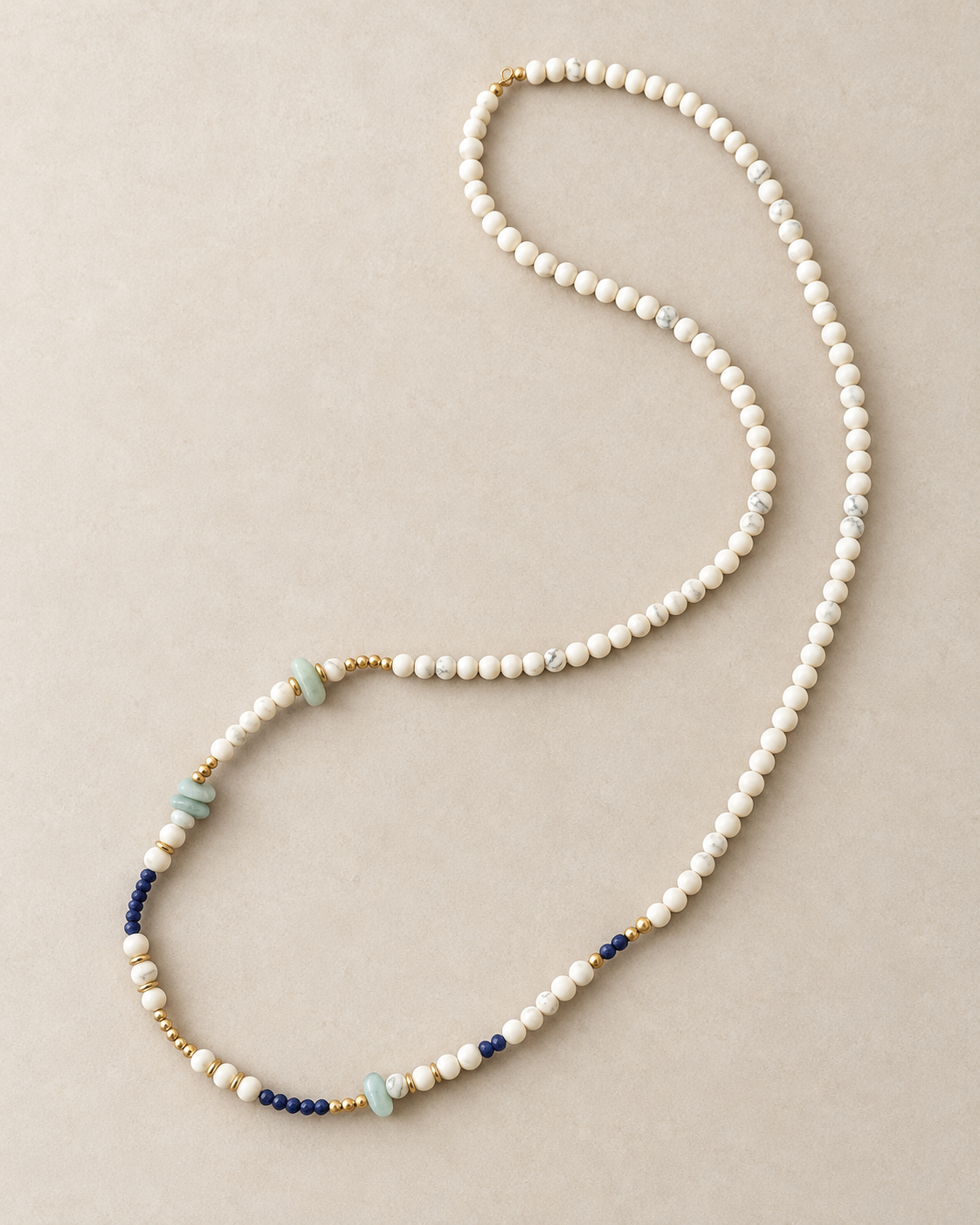 EXCLUSIVE White Howlite Necklace