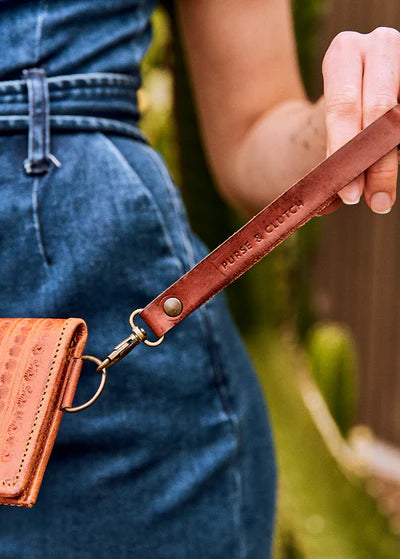 Embossed Wallet Wristlet