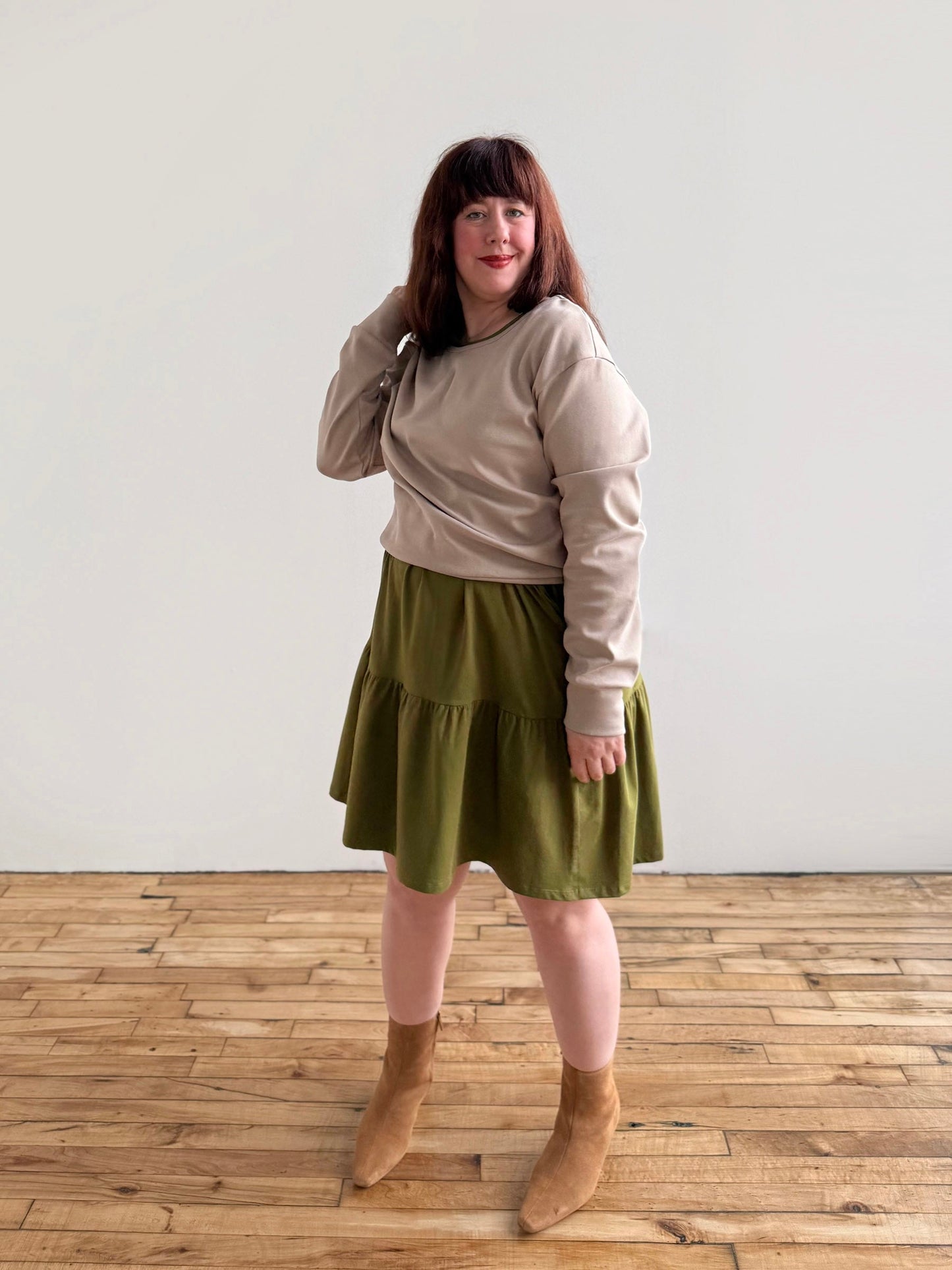 MAISIE dress in Olive Branch