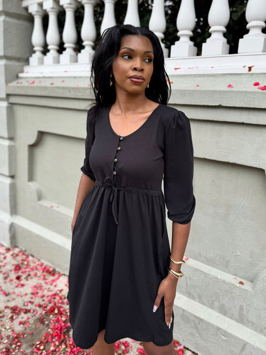 CALLIOPE dress in Black