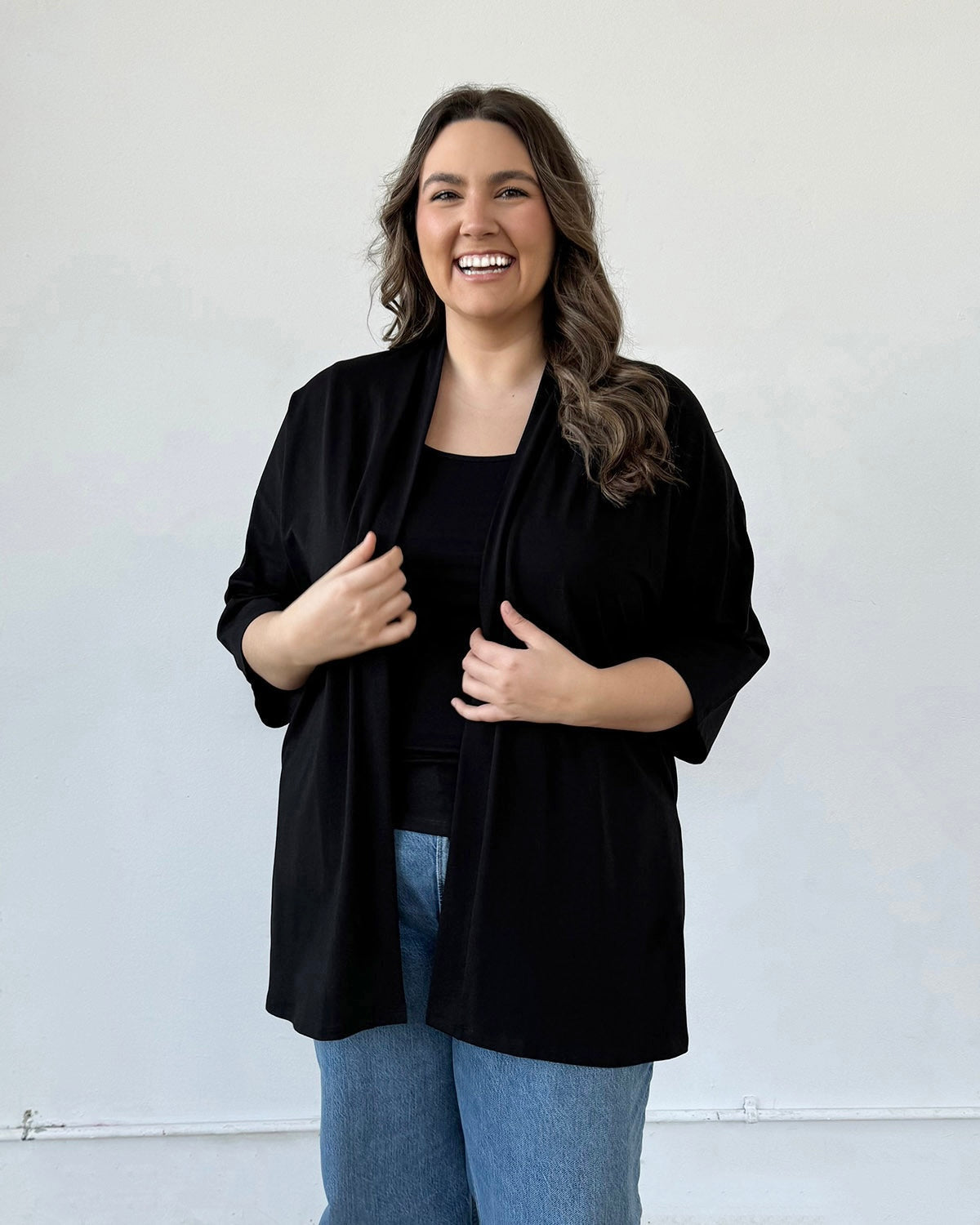 EVANA cardigan in Black