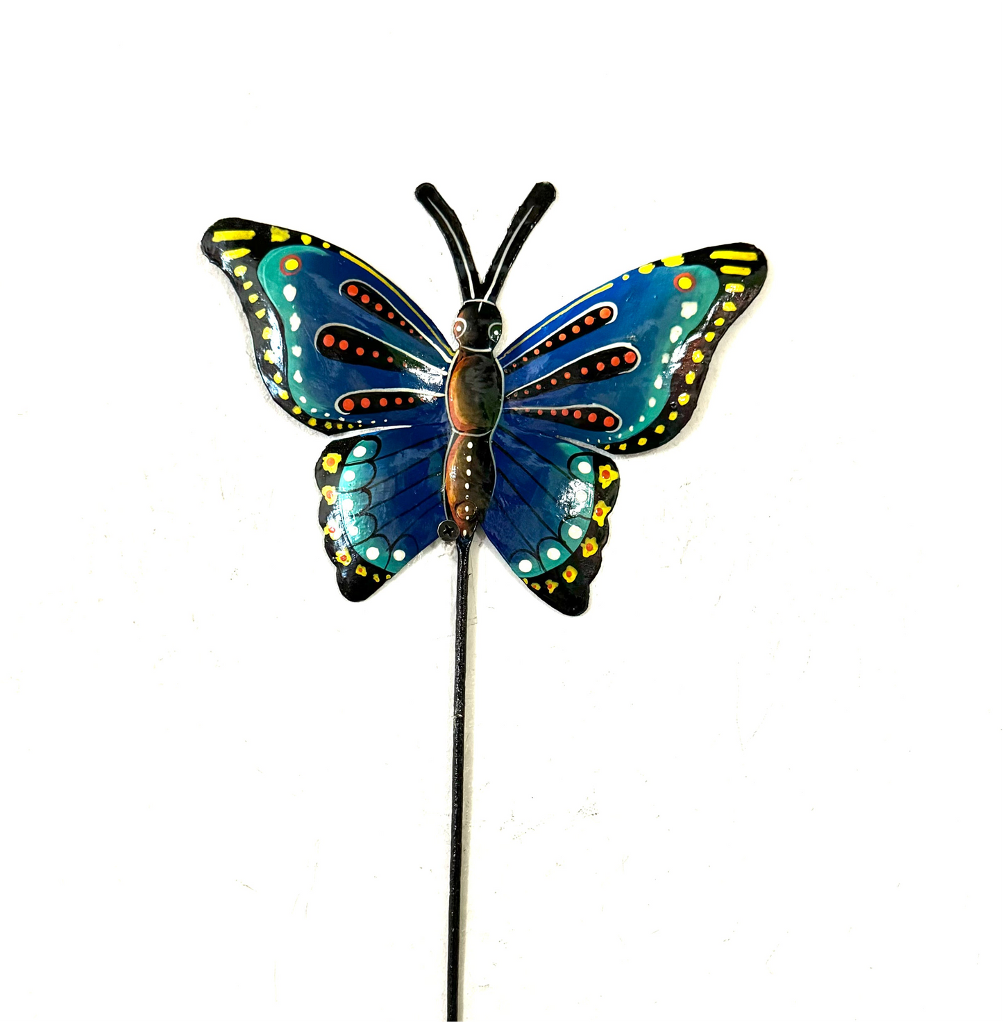 Royal Blue Butterfly Garden Stake