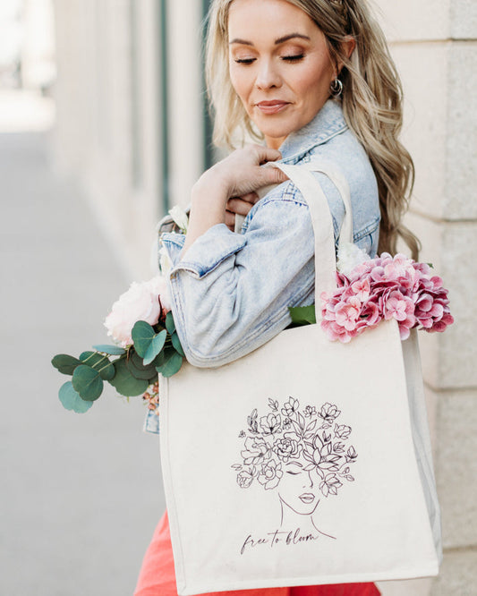 Free to Bloom Tote