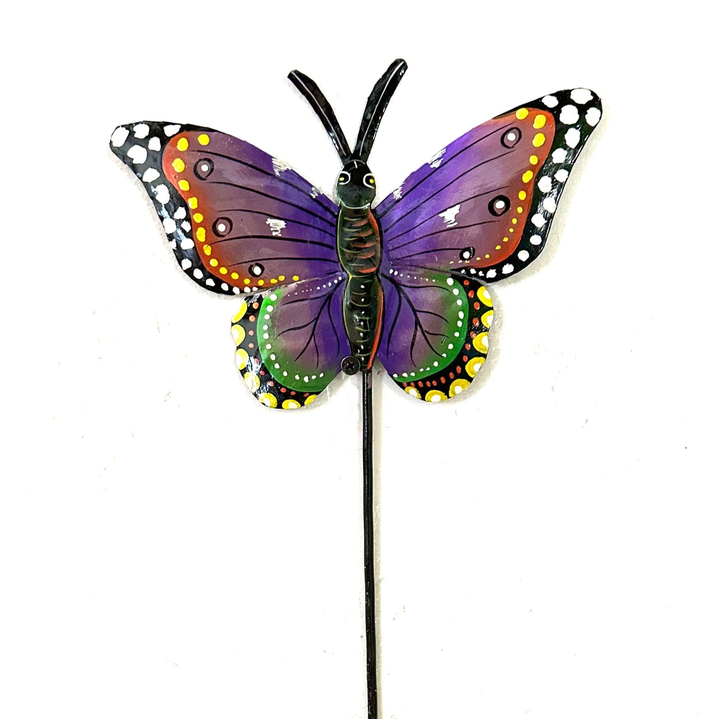 Purple Butterfly Garden Stake