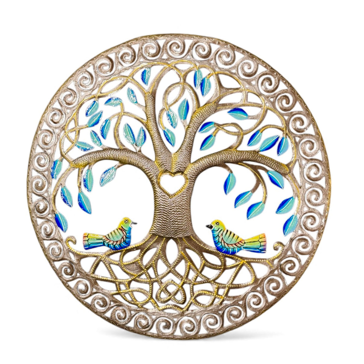 Bluebirds Winter Tree of Life