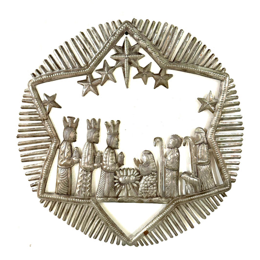 Shining Star Hanging Nativity
