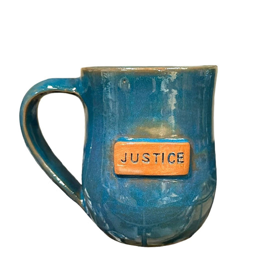 Justice Mug- Rustic Blue