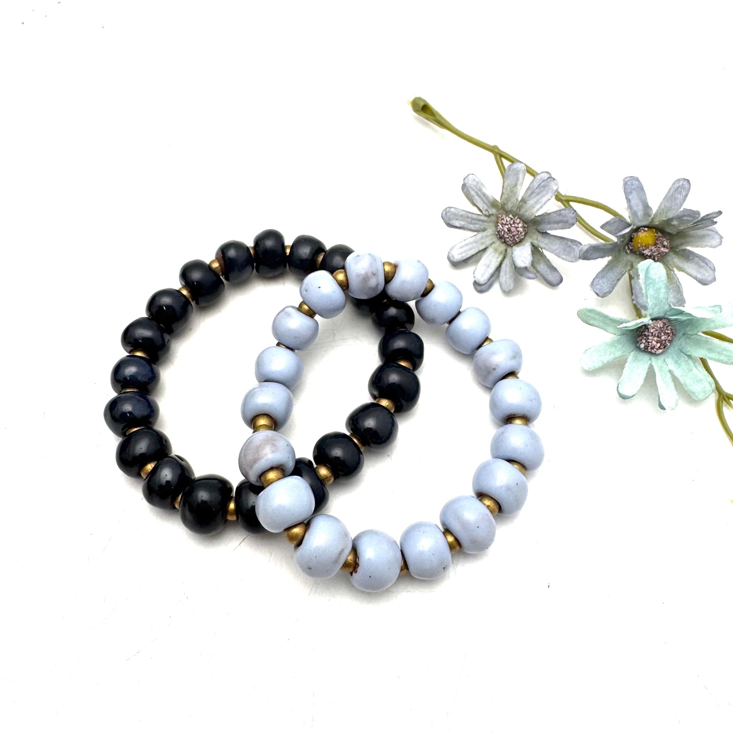 Navy and Sky Bracelet Set