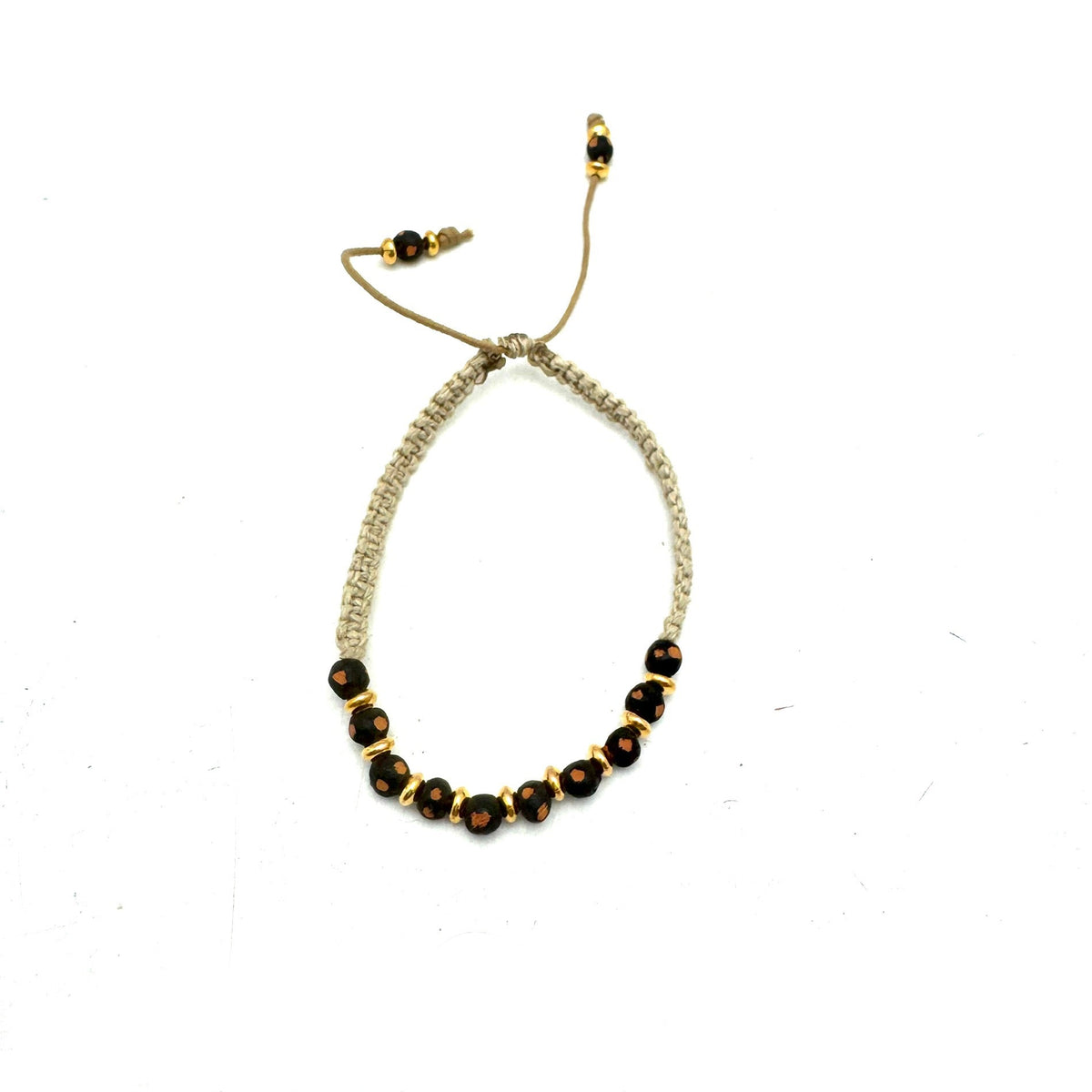 Jameson Macrame Bracelet - Black