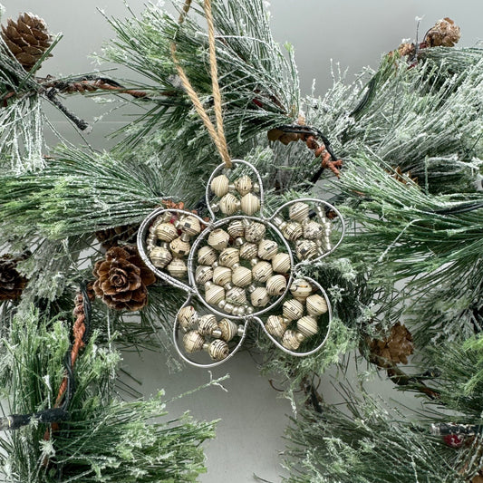 Daisy Cereal Box Wire Ornament