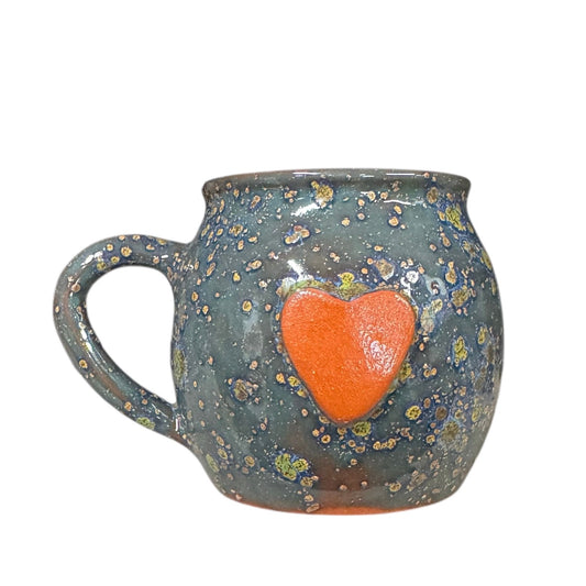 Calliope Heart Mug - Mystic Jade
