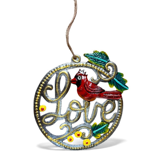 Ornament- Love with Cardinals