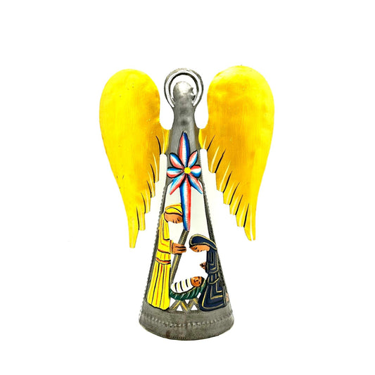 Nativity Angel- Yellow/Navy